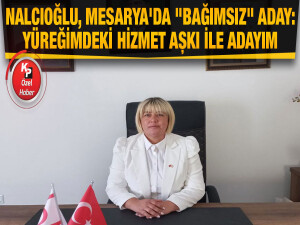 Eylem Dolmacı Nalcıoğlu, Mesarya'da "bağımsız" aday
