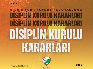 KTFF disiplin kurulu cezaları açıklandı