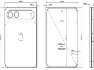 Apple iPhone Fold tasarım detayları sızdı: Geniş ve kısa form faktörü öne çıkıyor