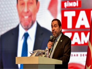 TAM Parti’nin tek adaylı 1'inci Olağan Kurultayı yapıldı: Genel başkan Serdar Denktaş