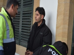 Ercan'da üzerinde 3 gram uyuşturucu ile yakalanan zanlı, 1 gün tutuklu kalacak