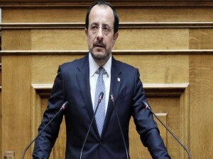 Hristodulidis ve Dimitriu, Yunan iktidar partisi Yeni Demokrasi’nin 16’ncı olağan kongresinde konuştu
