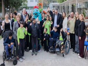 Engelsiz Mutluluk Bahçesi, çocuklarla birlikte hayat buldu