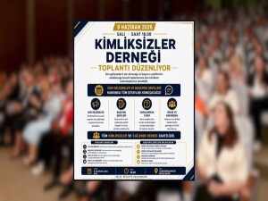 Kimliksizler Derneği, 9 Haziran'da vatandaşlık süreçleri için bilgilendirme toplantısı düzenliyor