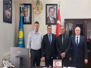 Milli Eğitim Bakanlığı heyetinden Hoca Ahmet Yesevi Uluslararası Türk-Kazak Üniversitesi’ne ziyaret