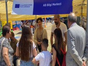AB Yardım Programı, 13. Mormenekşe Enginar Festivali’nde tanıtıldı