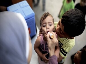 DSÖ ve ortakları, Gazze'de 44 bin çocuk için aşılama ve diğer sağlık hizmetleri sunmaya başlayacak