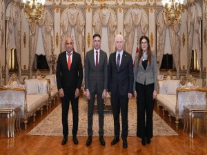 Hüseyin Amcaoğlu'ndan İstanbul Valisi Davut Gül'e ziyaret