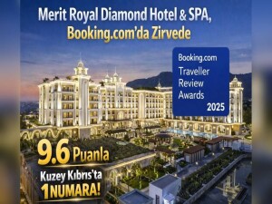 Merit Royal Diamond Hotel & SPA, Booking.com’da zirvede