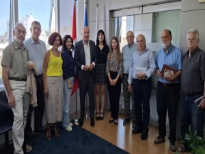 İki Toplumlu Barış İnisiyatifi, İsviçre Büyükelçisi ile görüştü