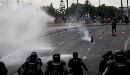 Northern Irish Police Use Water Cannon On Second Night Of Protests
