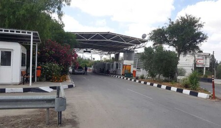 Metehan’daki Rum kontrol noktasında genişletme çalışmaları tamamlanmak üzere