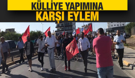 Külliye projesine karşı “insan zincirli" eylem