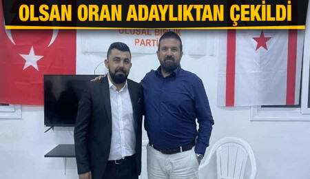 Olsan Oran adaylıktan çekilerek, Halil Kasım’ı destekleme kararı aldı