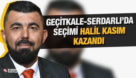 Geçitkale-Serdarlı’da seçimi Halil Kasım kazandı