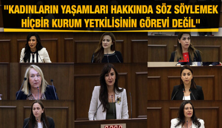 Cumhuriyet Meclisi’nin 8 kadın vekilinden Ahmet Ünsal’a kınama