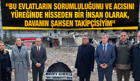 Başbakan Üstel, İsias Otel enkazına siyah çelenk bıraktı