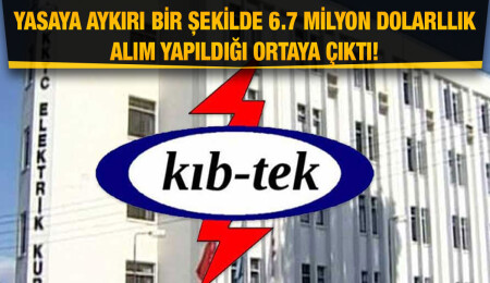 Sayıştay Başkanlığı’nın KIB-TEK raporu ortaya çıktı... Yasaya aykırı 6.7 milyon TL’lik alım yapıldı