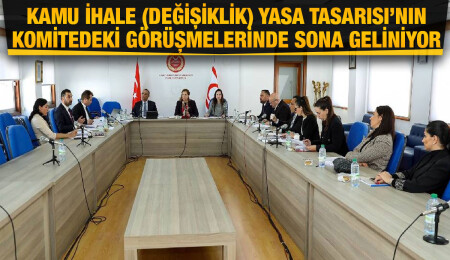 Kamu İhale (Değişiklik) Yasa Tasarısı’nın komitedeki görüşmelerinde sona geliniyor