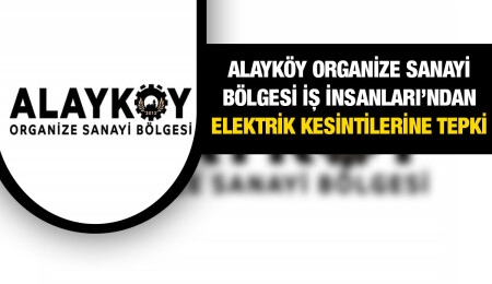 Alayköy Organize Sanayi Bölgesi İş İnsanları Derneği: El-Sen rant sağlamaya çalışıyor