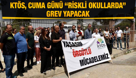 KTÖS 13 okulda grev yaptı... Burak Maviş: Eğitim Bakanlığı birçok konuda yetersiz kaldı