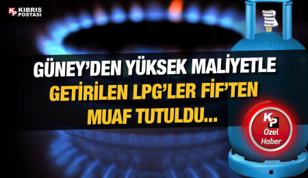12-15 Haziran’da ülkeye ithal edilen LPG'ler Fiyat İstikrar Fonu’ndan muaf