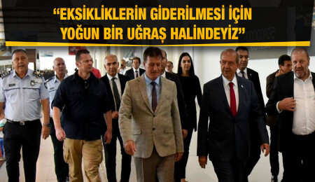Cumhurbaşkanı Tatar: Ercan Havalimanı KKTC’nin gelişmesine büyük katkı sağlayacak… Bu yapı ile gurur duyuyorum