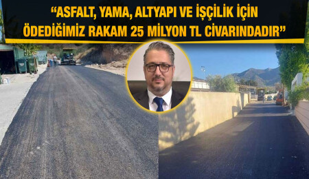 Murat Şenkul: 9 ayda döktüğümüz asfalt miktarı önceki idarenin 4.5 yılda döktüğünün üzerinde
