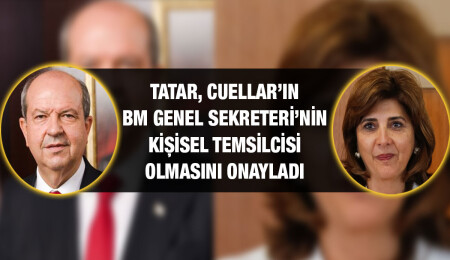 Cumhurbaşkanı Tatar, yeni Kıbrıs temsilcisi Maria Angela Cuellar’ı onayladı