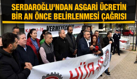 Ahmet Serdaroğlu: Asgari ücretlinin geçimi kalmamıştır, zamlar altında eziliyor