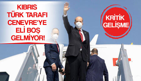 Kıbrıs Türk tarafı Cenevre’ye eli boş gelmiyor