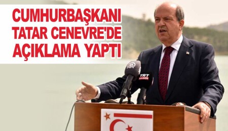 Cumhurbaşkanı Ersin Tatar: "Kıbrıs konusunun esası egemenliktir"