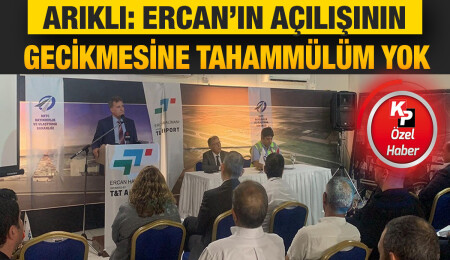 Emrullah Turanlı’nın Ercan açılışı çipe takıldı