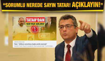 Tatar’ın “Rasıh Reşat” açıklamasına Erhürman’dan sert tepki