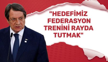 Rum lider Anastasiadis’in 5+BM konferansındaki hedefi, “federasyon trenini rayda tutmak”