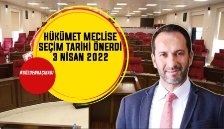 Hükümet Meclise seçim tarihi önerdi