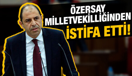 HP Genel Başkanı Özersay, sine-i millet için ilk adımı attı ve milletvekilliğinden istifa etti…