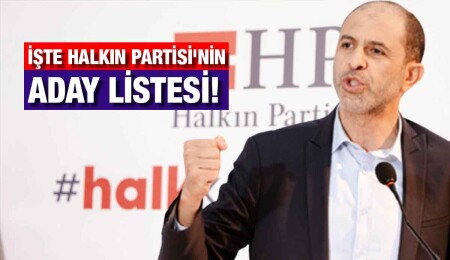 HP Milletvekili aday listesini belirledi