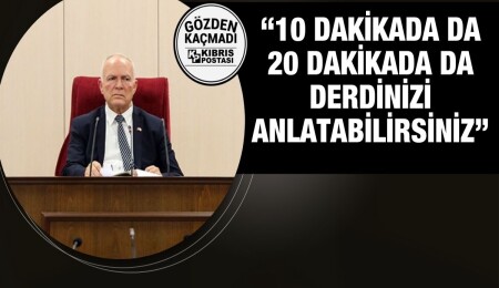 Zorlu Töre’den milletvekillerine dakika ayarı!