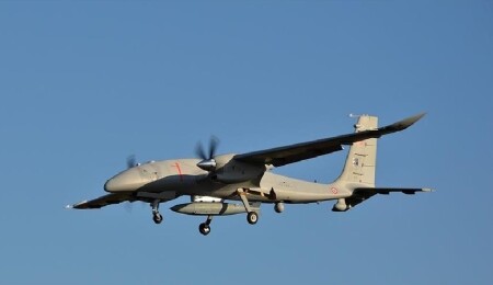 Rum basını: Türkiye'ye ait bir SİHA, Çatalköy semalarında görüntülendi