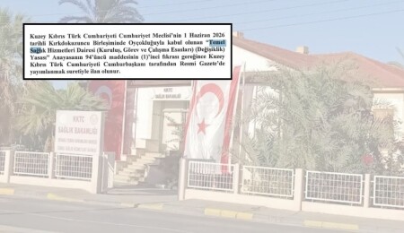 Temel Sağlık Hizmetleri Dairesi Değişiklik Yasası Resmi Gazete'de yürürlüğe girdi