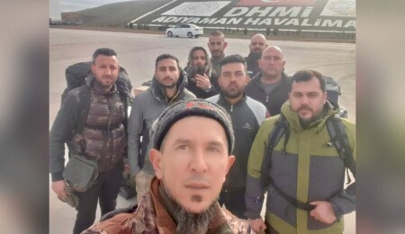 13 kişiden oluşan gönüllü kurtarma ekibi Adıyaman’a ulaştı