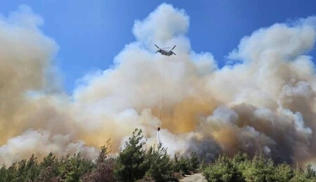 Hundreds Evacuated in Northwestern Turkey as Authorities Fight Wildfires