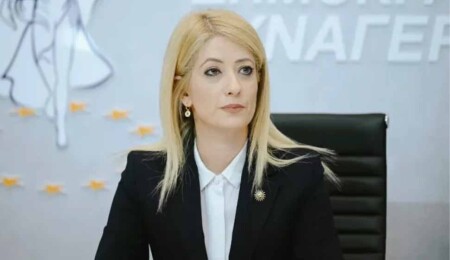 Rum Meclis Başkanı Dimiriyu, Arnavutluk Avrupa ve Dışişleri Bakanı Hasani’yle görüştü