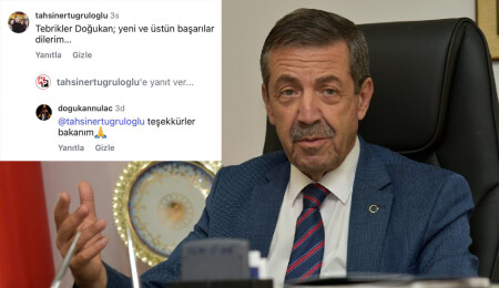 Dışişleri Bakanı Ertuğruloğlu’ndan Doğukan Ulaç’a tebrik
