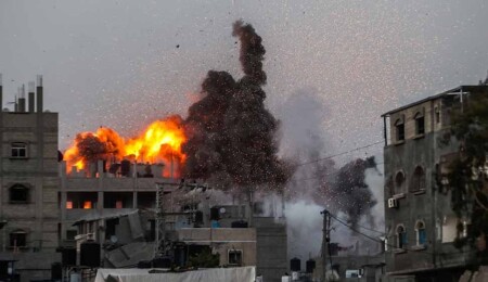 ‘Gaza Is Burning’, Israel Says as It Launches Ground Operation