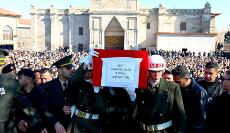 "Pençe-Kilit Operasyonu" şehitleri son yolculuklarına uğurlandı