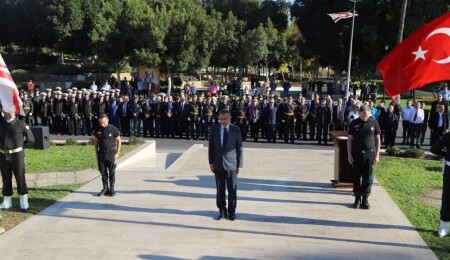 KKTC’nin 42. kuruluş yıldönümü Gazimağusa'da törenlerle kutlandı