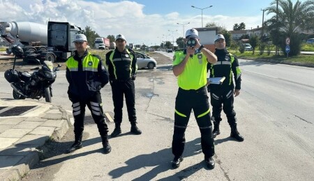 Ülke genelinde trafik denetimleri: 18 araç trafikten men edildi