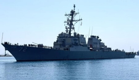 USS Mahan Arrives in Cyprus